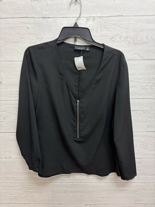 Size L Apt. 9 Black Womens Shirt