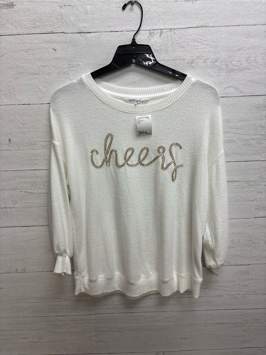 Size S Kiss& Fly White Womens Shirt
