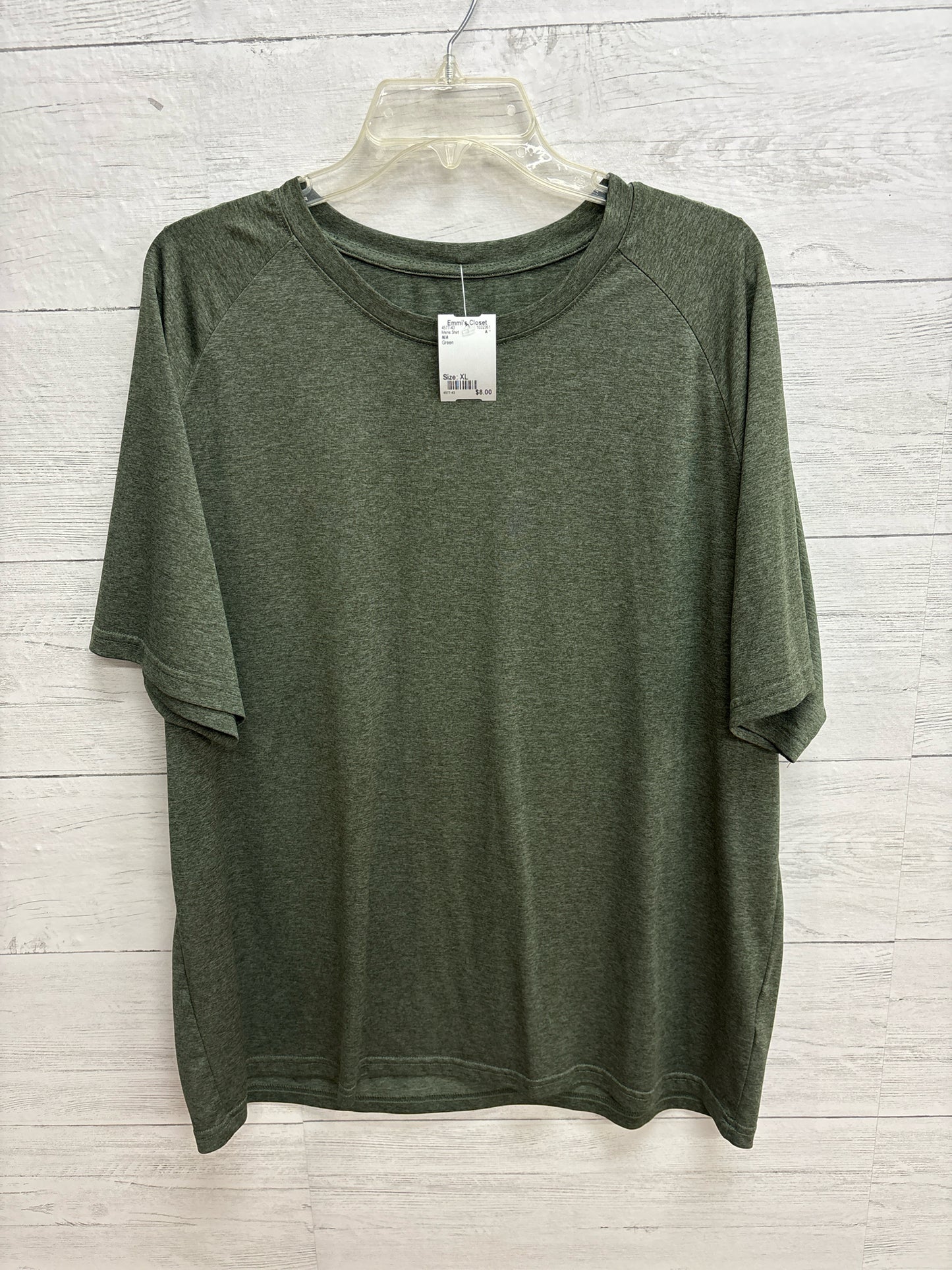 Size XL N/A Green Mens Shirt