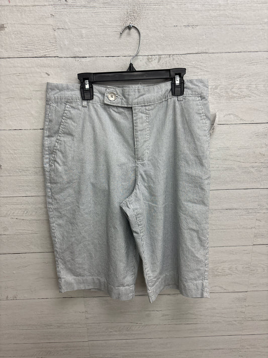 Size 10 Bandolino Black/White Womens Shorts