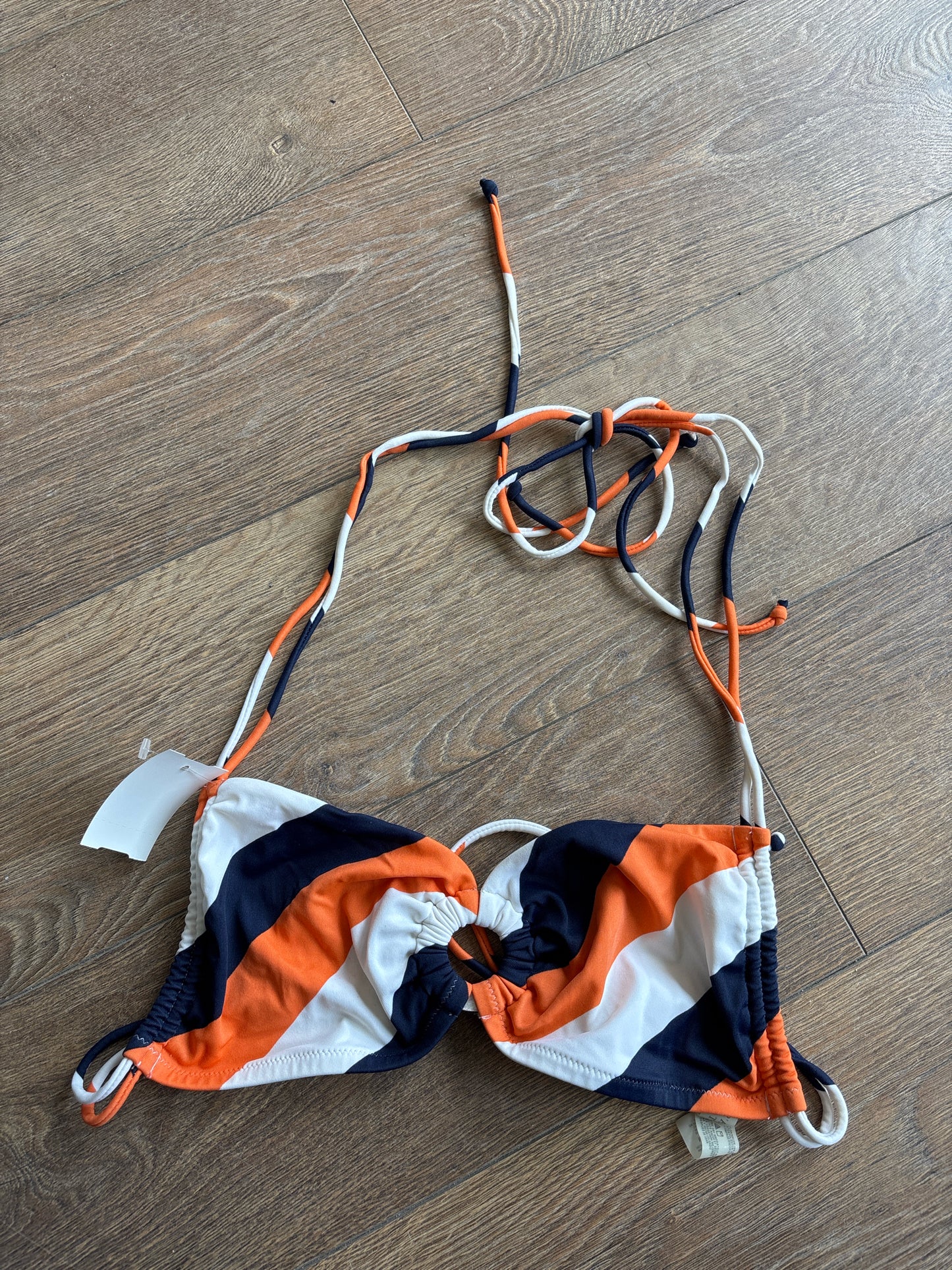 Size M Navy/orange Swimsuit