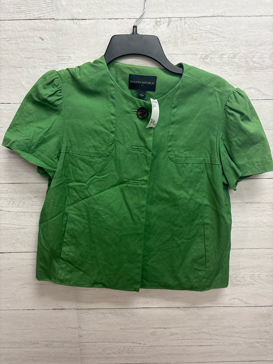 Size 2 Banana Republic Green Womens Shirt