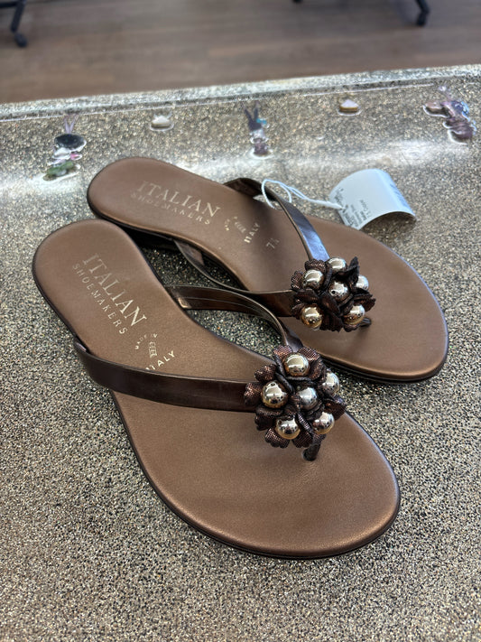 7.5 Italian Copper Womens Shoe