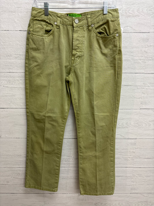 Size 26 SR vs Sandrine Rode Green Womens Pants