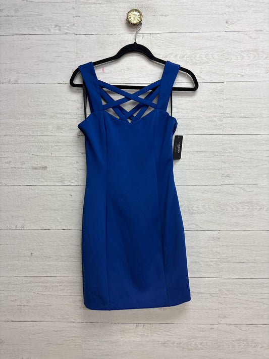 Size 4 GUESS Blue GOWN