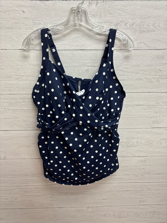 Size 20 lands end Navy Swimsuit