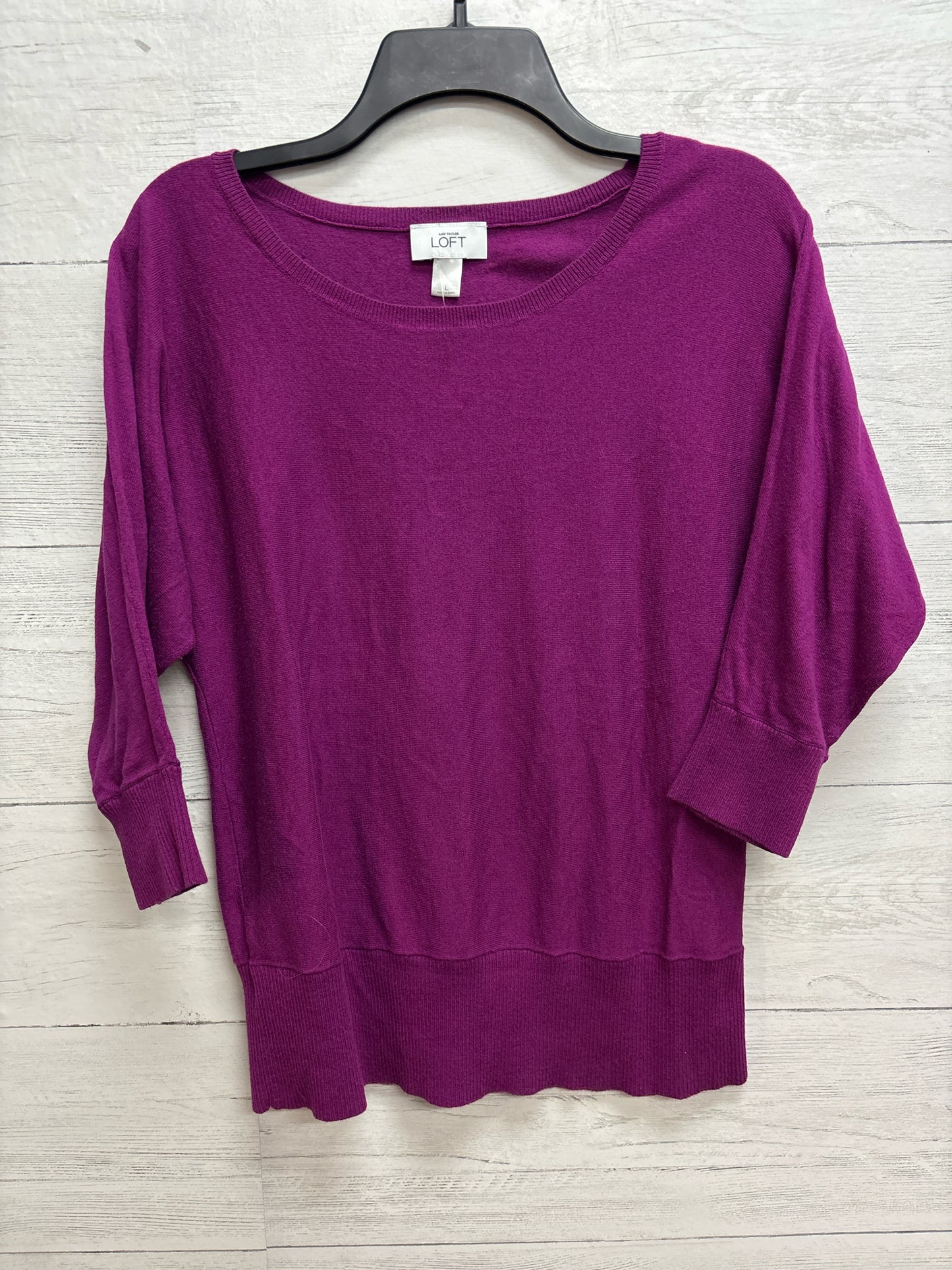 Size L Loft Purple Womens Shirt