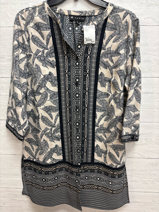 Size S N Touch TAN/NAVY Womens Shirt