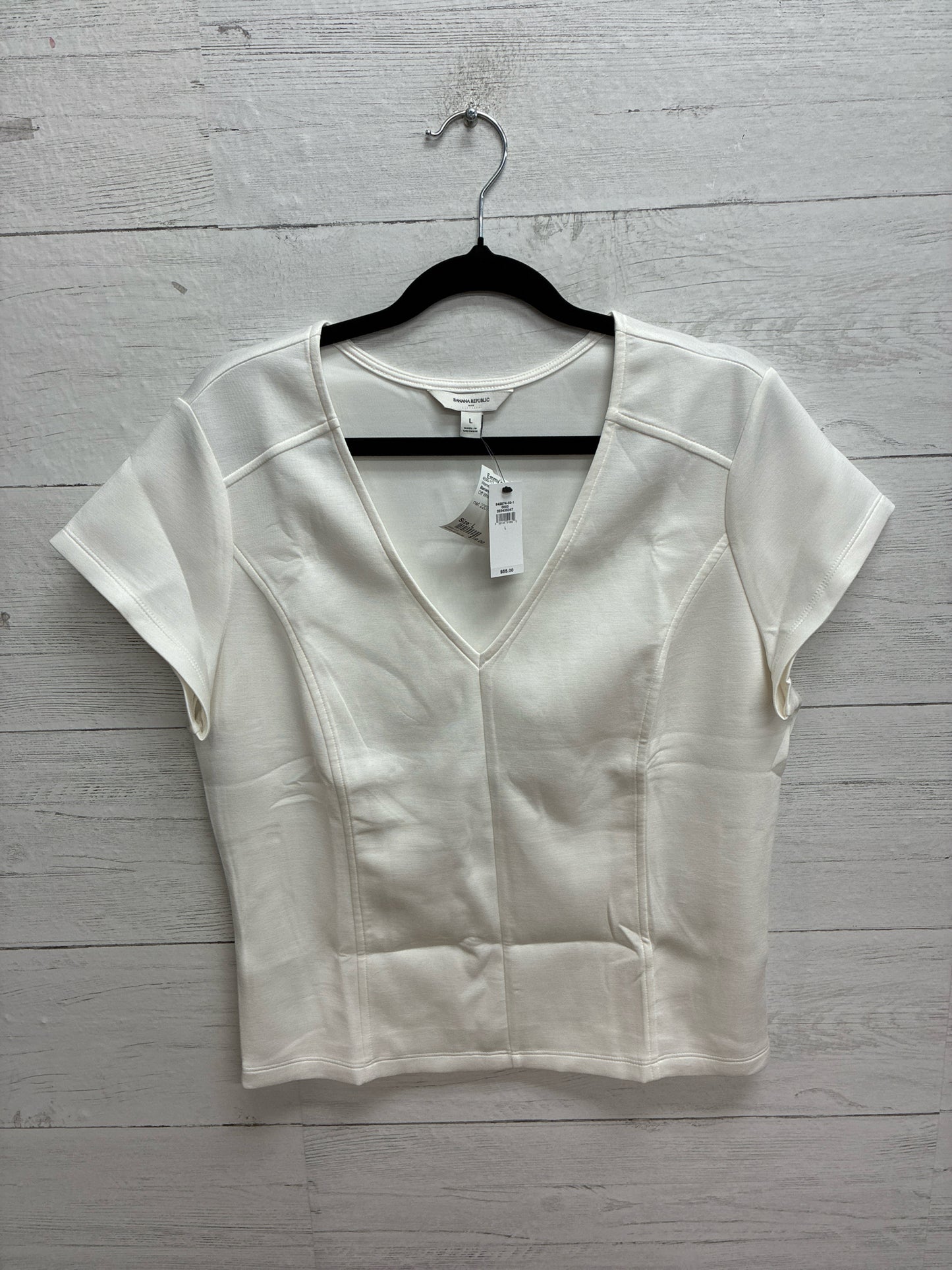 Size L Banana Republic Off White Womens Shirt