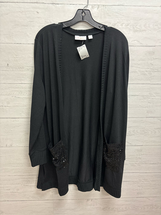 Size L BELLE Black Womens Cardigan