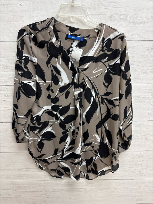 Size S Apt. 9 Brown/black Womens Shirt