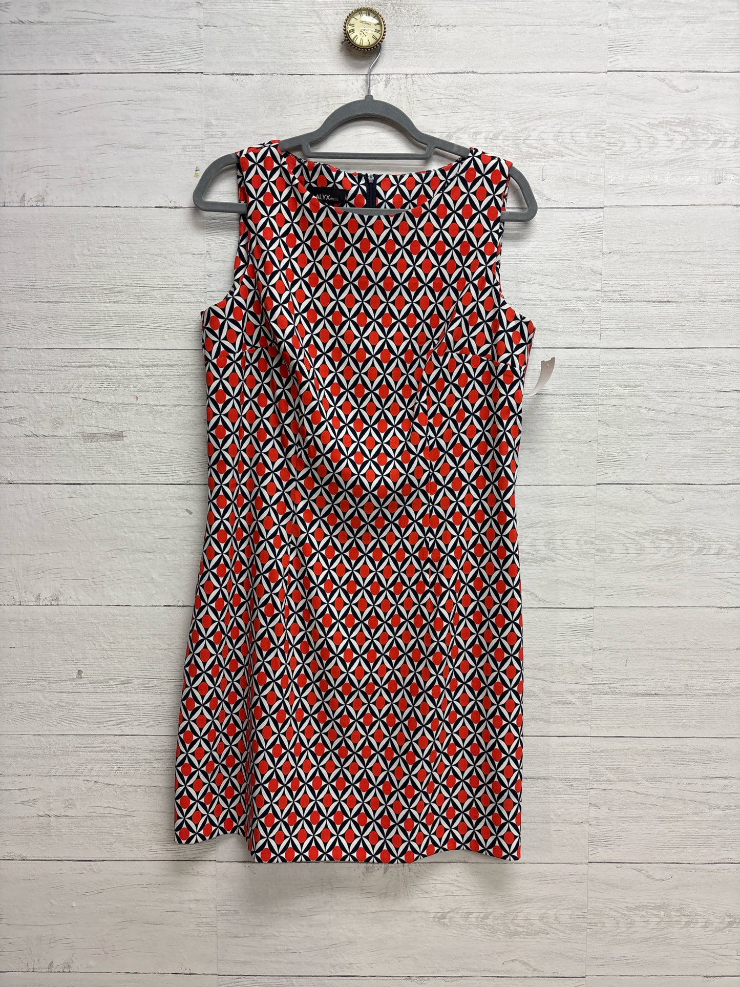 Size 14 Alyx Navy/red Dress/Evening Wear