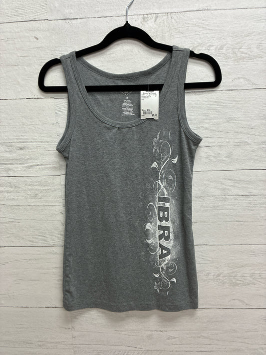 Size XS St johns bay Grey Womens Tank-Top