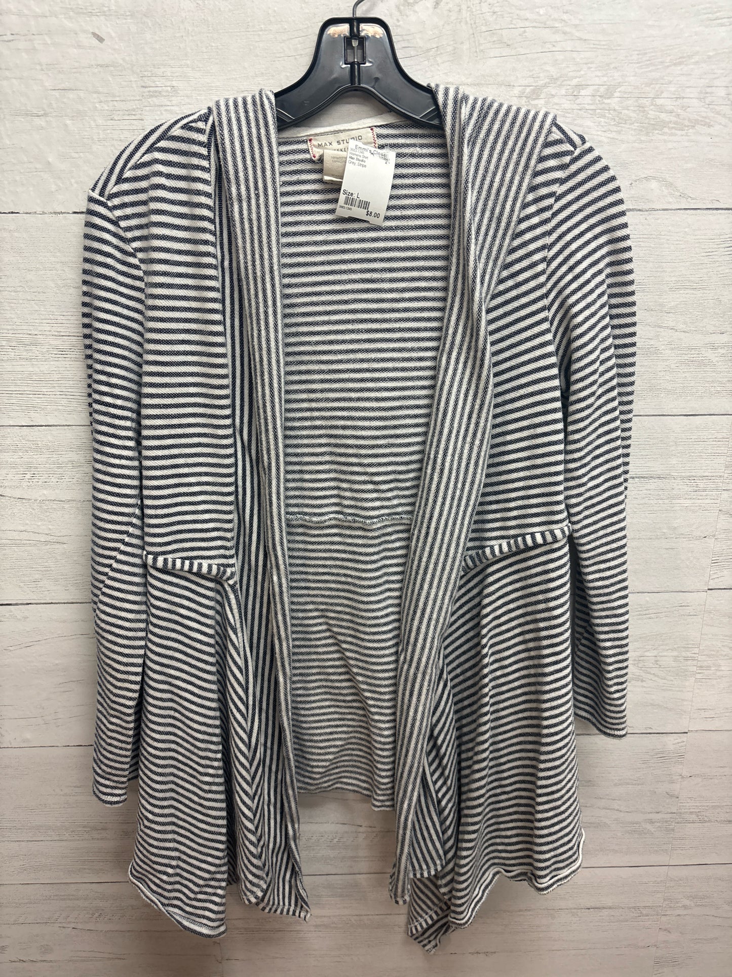 Size L Max Studio Grey Womens Shirt