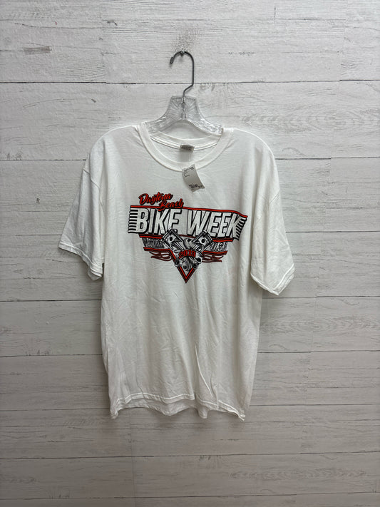 Size L N/A white/orange Mens Shirt