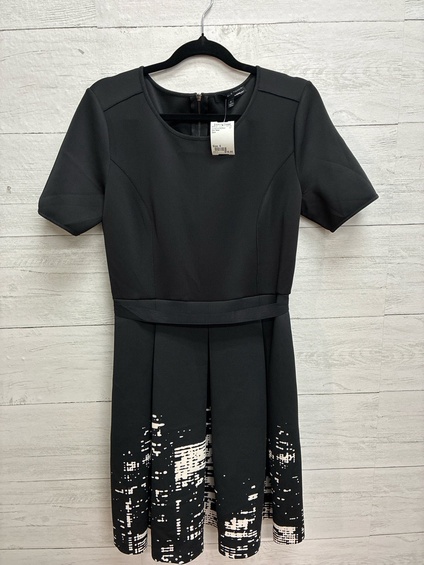 Size 6 Elie Tahari Black Dress/Evening Wear