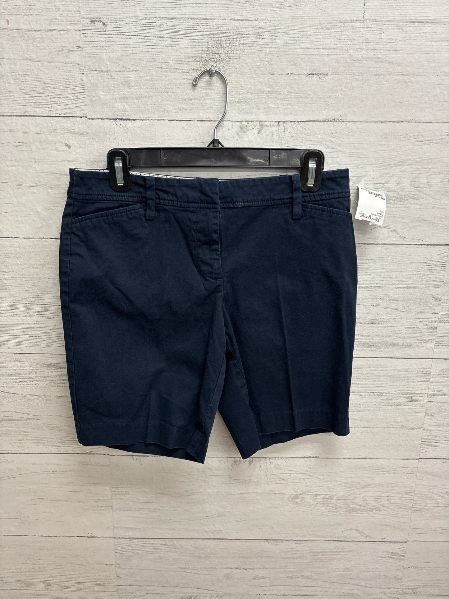 Size 4 Talbot's Navy Womens Shorts