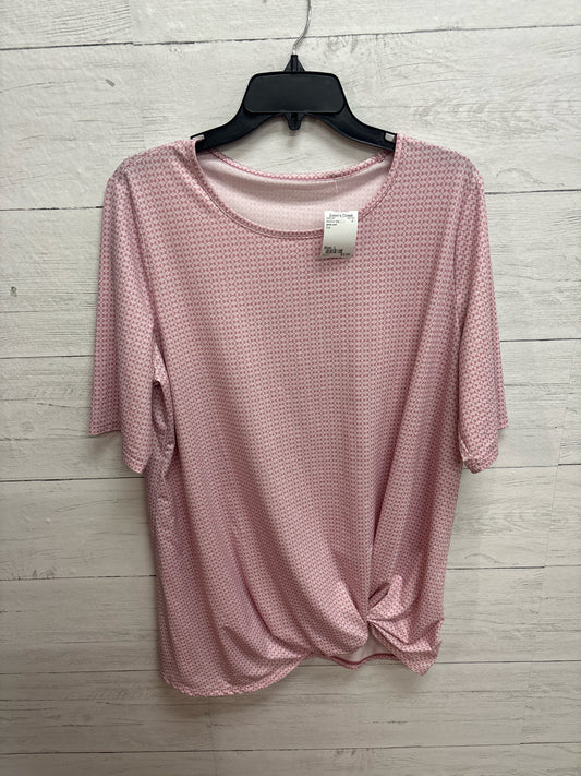 Size L lands end Pink Womens Shirt