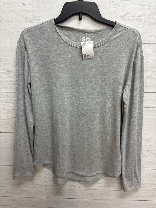 Size S SO Grey Womens Shirt
