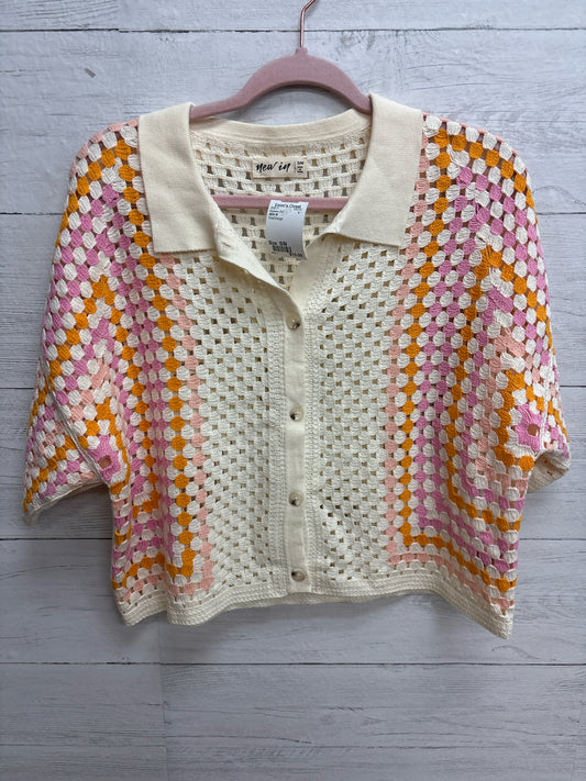 Size S/M NEW IN Pink/Orange Womens Shirt