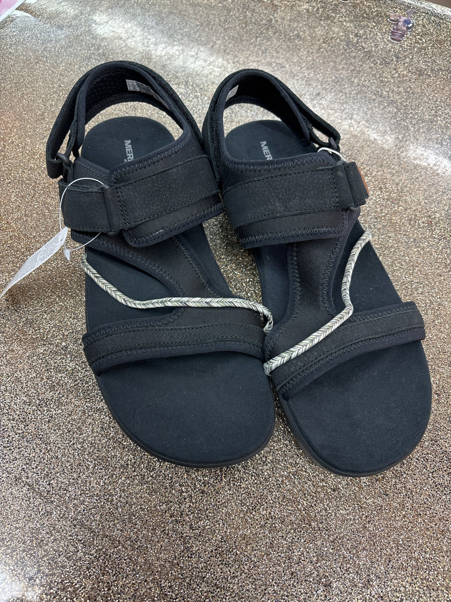 11 Merrell Black Womens Sandal