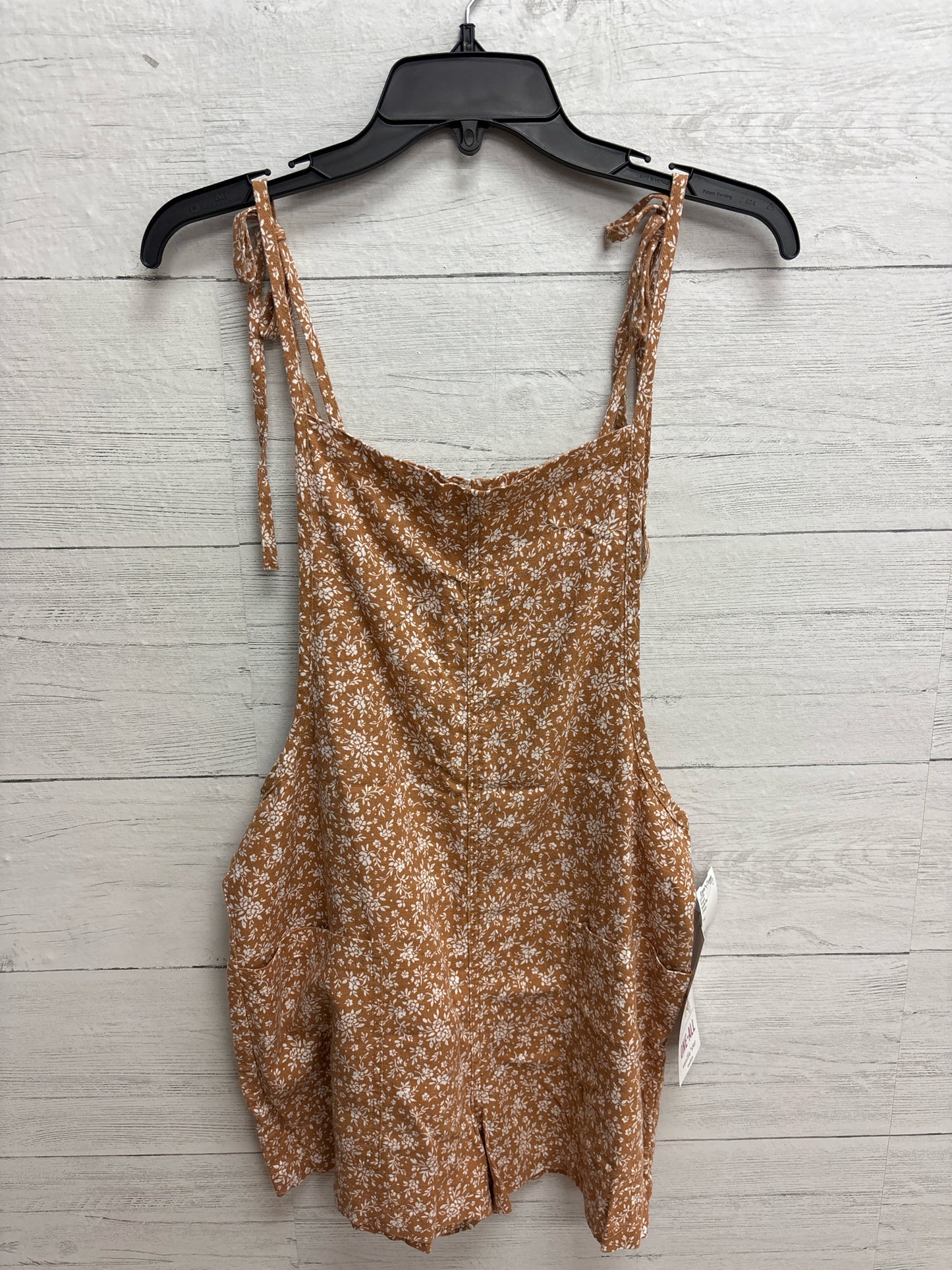 Size M Vanilla Star Orange Rompers