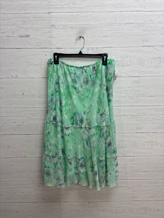Size 18 Alfred Dunner Green Skirt