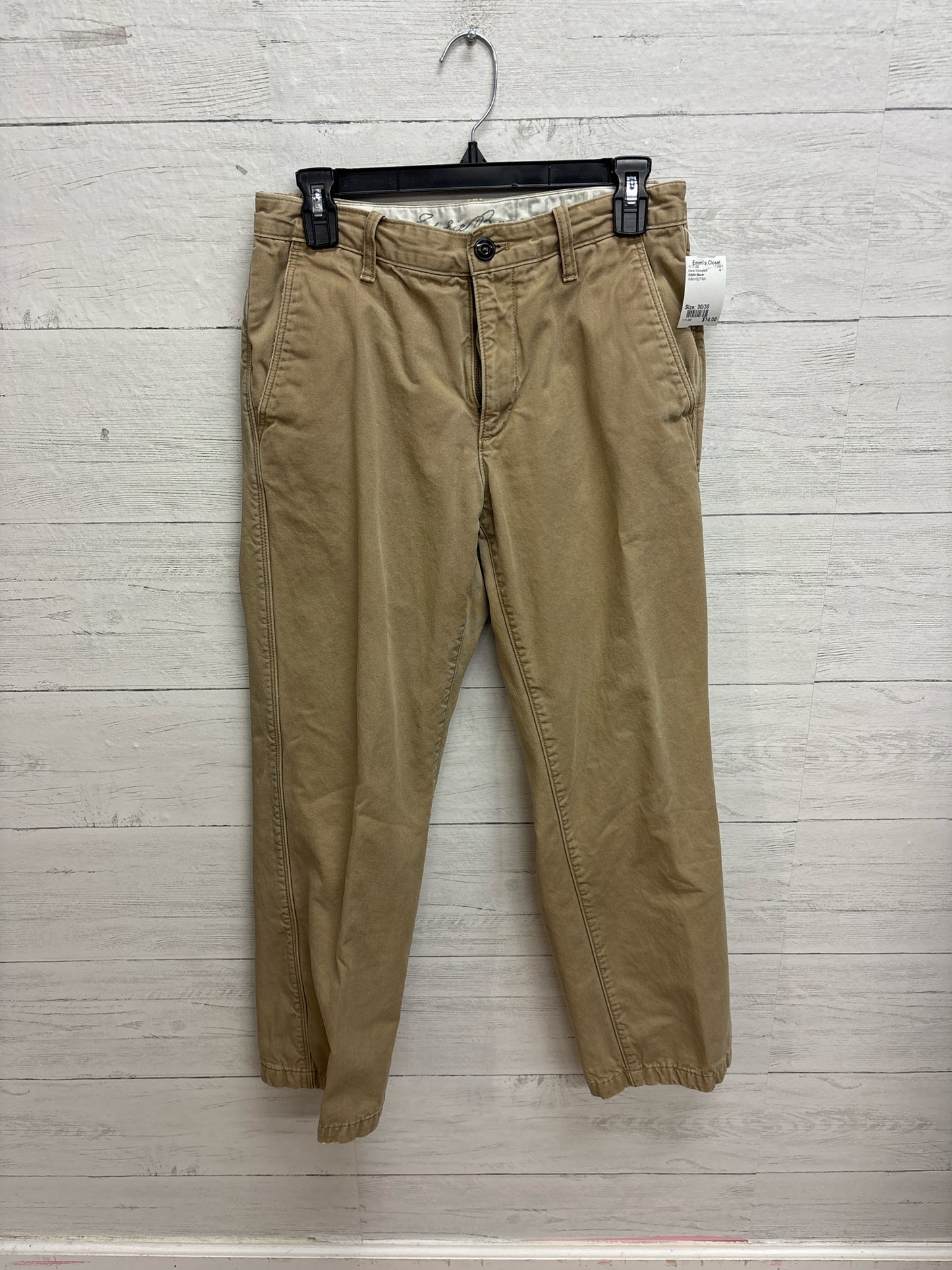 Size 30/30 Eddie Bauer KAKHIE/TAN Mens Dresspant