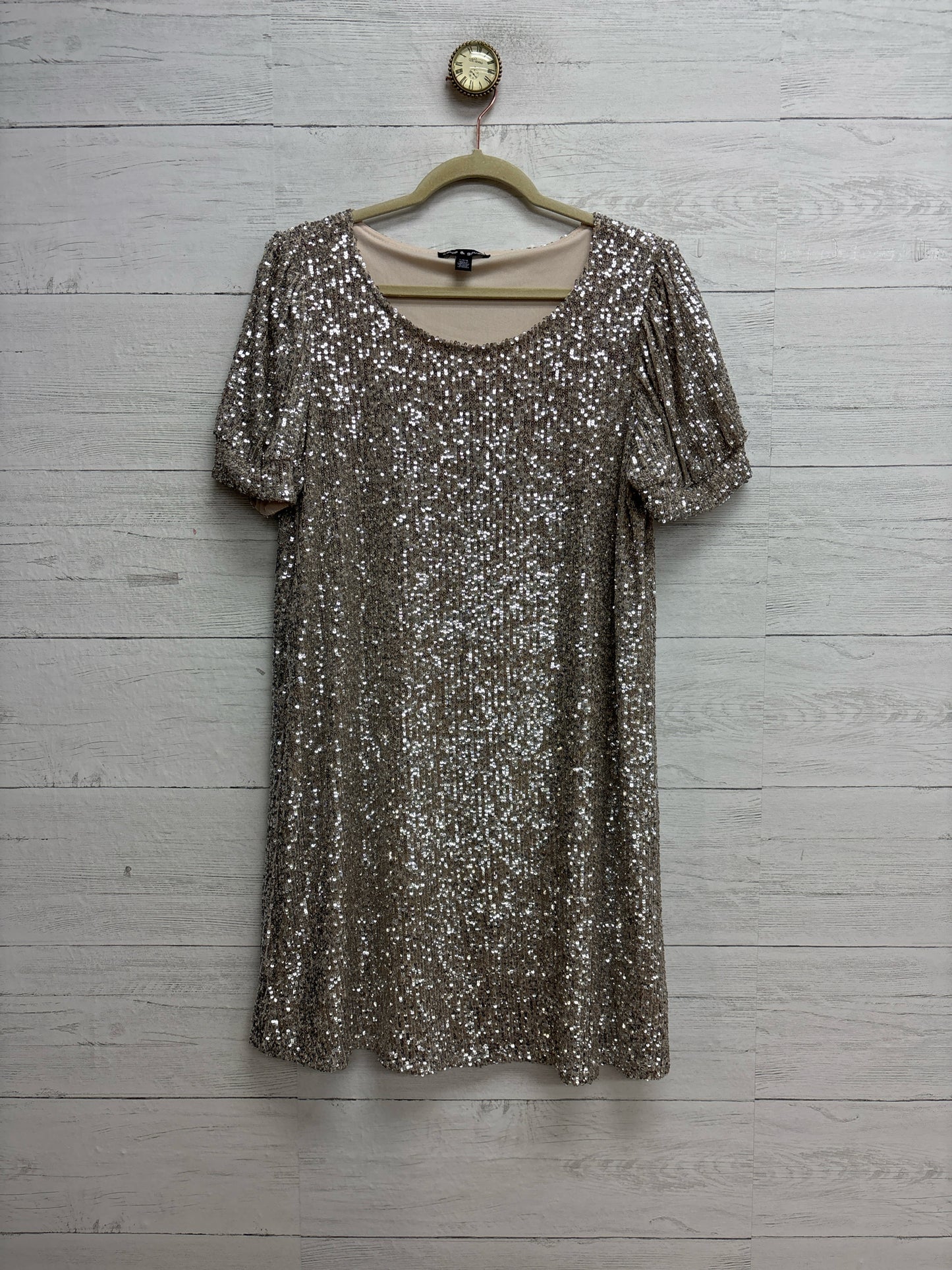 Size L Cable & Guage Silver GOWN