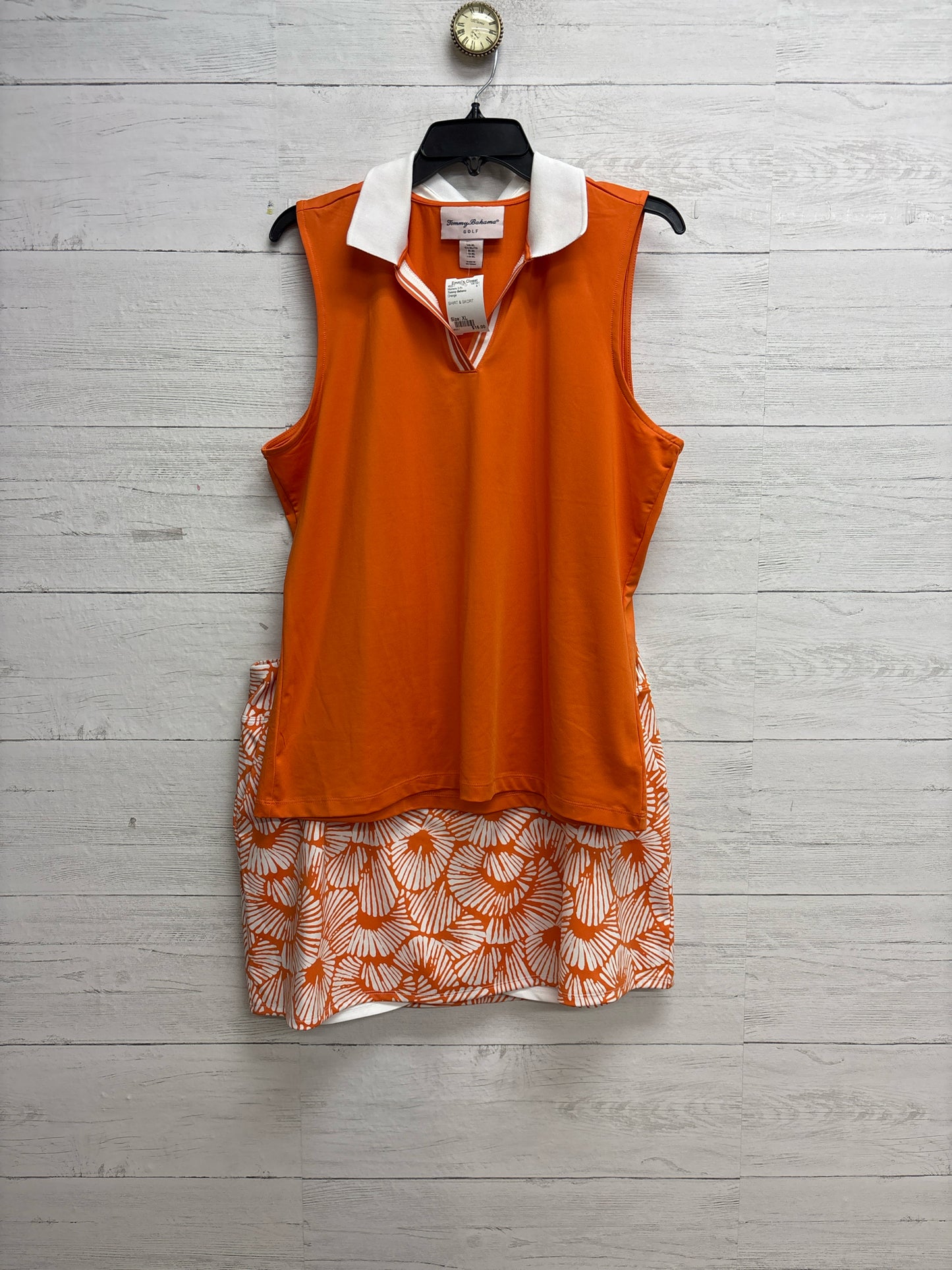 Size XL Tommy Bahama Orange Womens 2-Pc