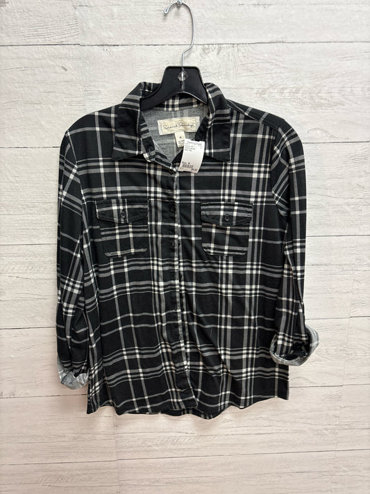 Size M French Laundry Black Womens Shirt