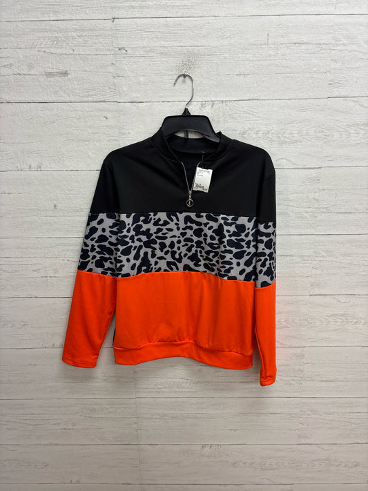 Size M N/A black/orange Womens Shirt