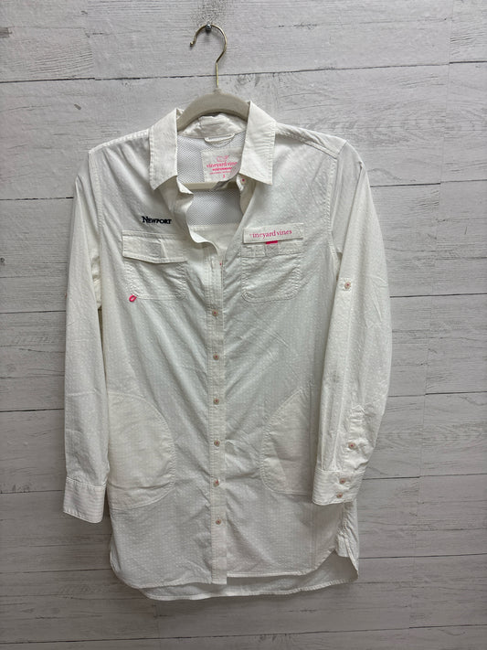 Size 2 VINARD VINES White Dress