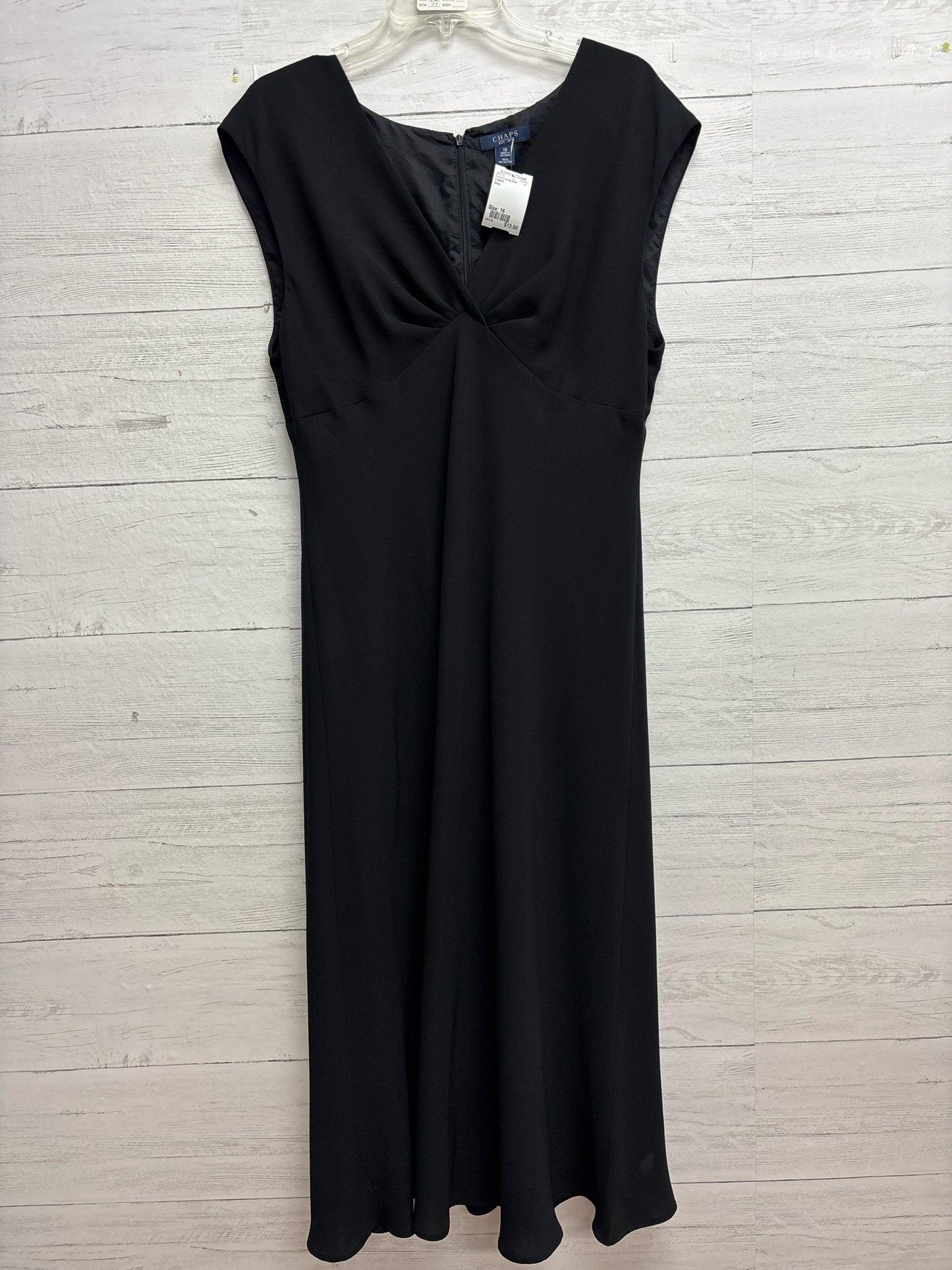 Size 16 CHAPS Black Dress/Evening Wear