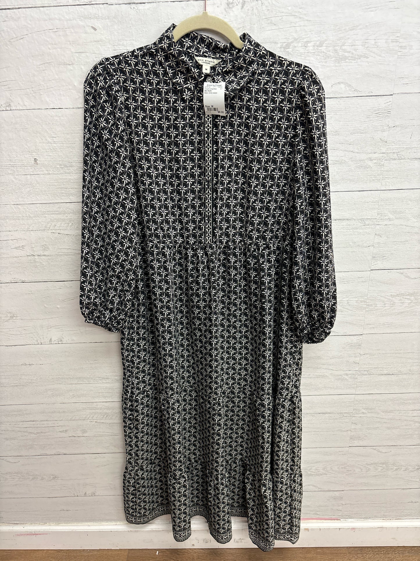 Size M Max Studio Black Dress/Evening Wear