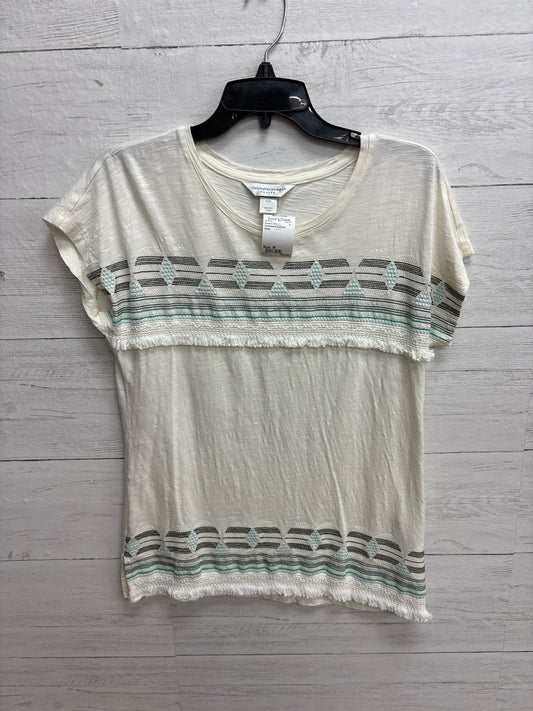 Size M Christopher & Banks White Womens Shirt