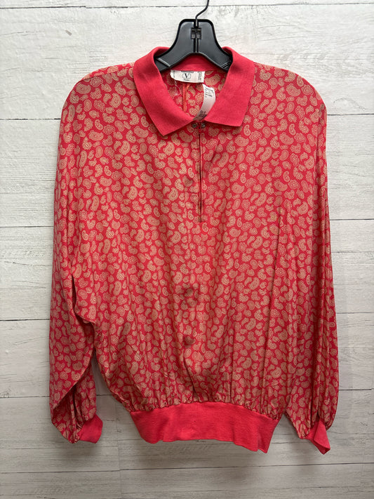 Size M MARIO VALENTINO Pink Womens Shirt