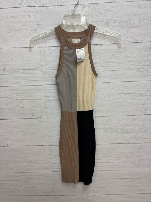 Size XS Dee Elly Brown/black Dress/Evening Wear