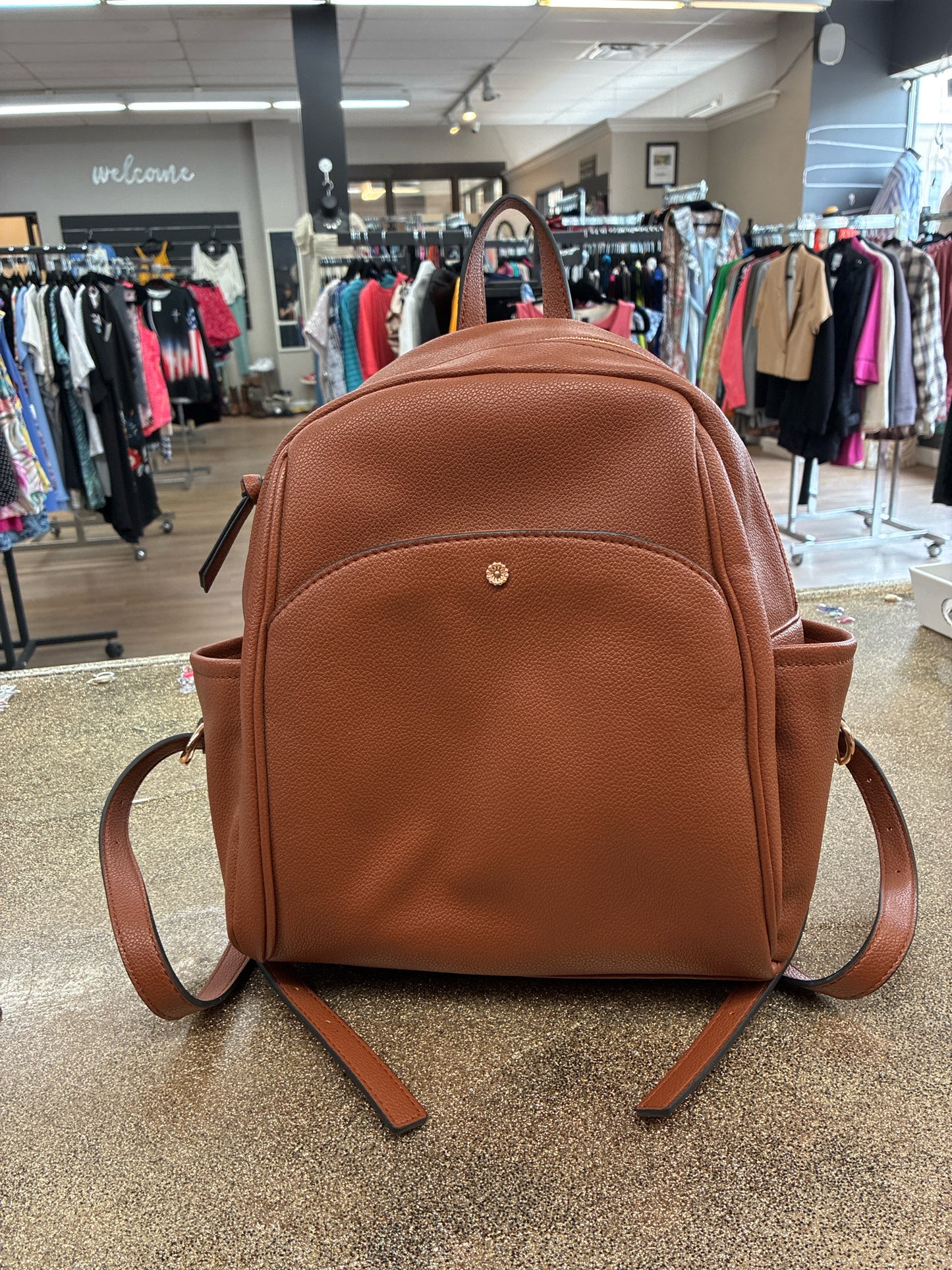 Lauren Conrad Brown Backpack