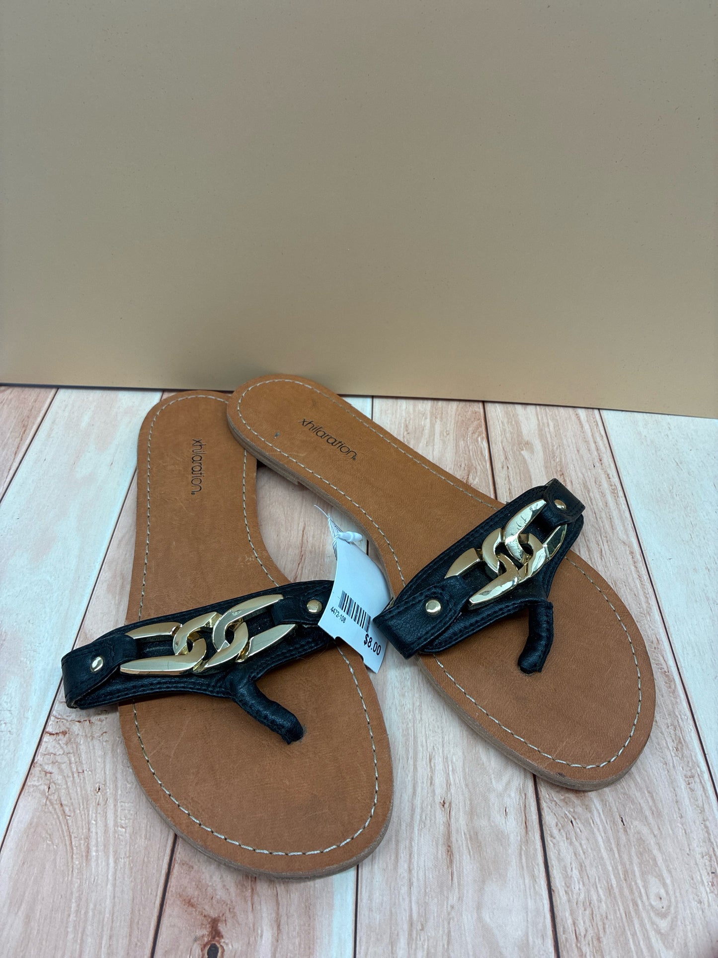 7 Xhilaration Black Womens Sandal