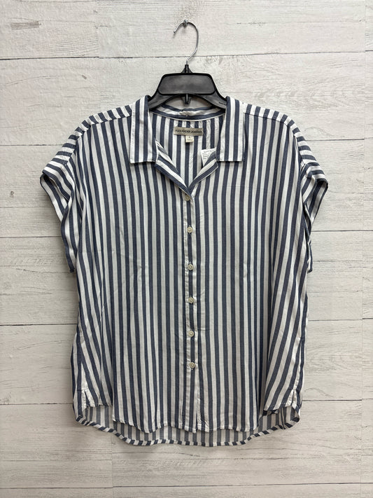 Size L Alexander Jordan Blue Womens Shirt