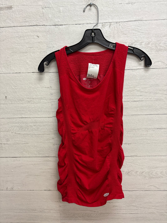 Size M Maurice Sasson Red Womens Tank-Top