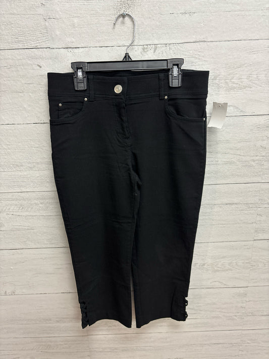 Size 6 Blues Society Black Womens Capri