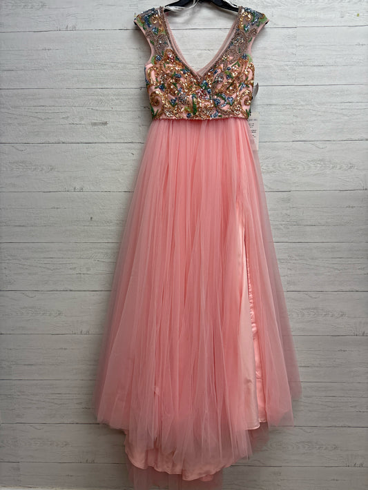 Size 6 Sherri Hill Pink GOWN
