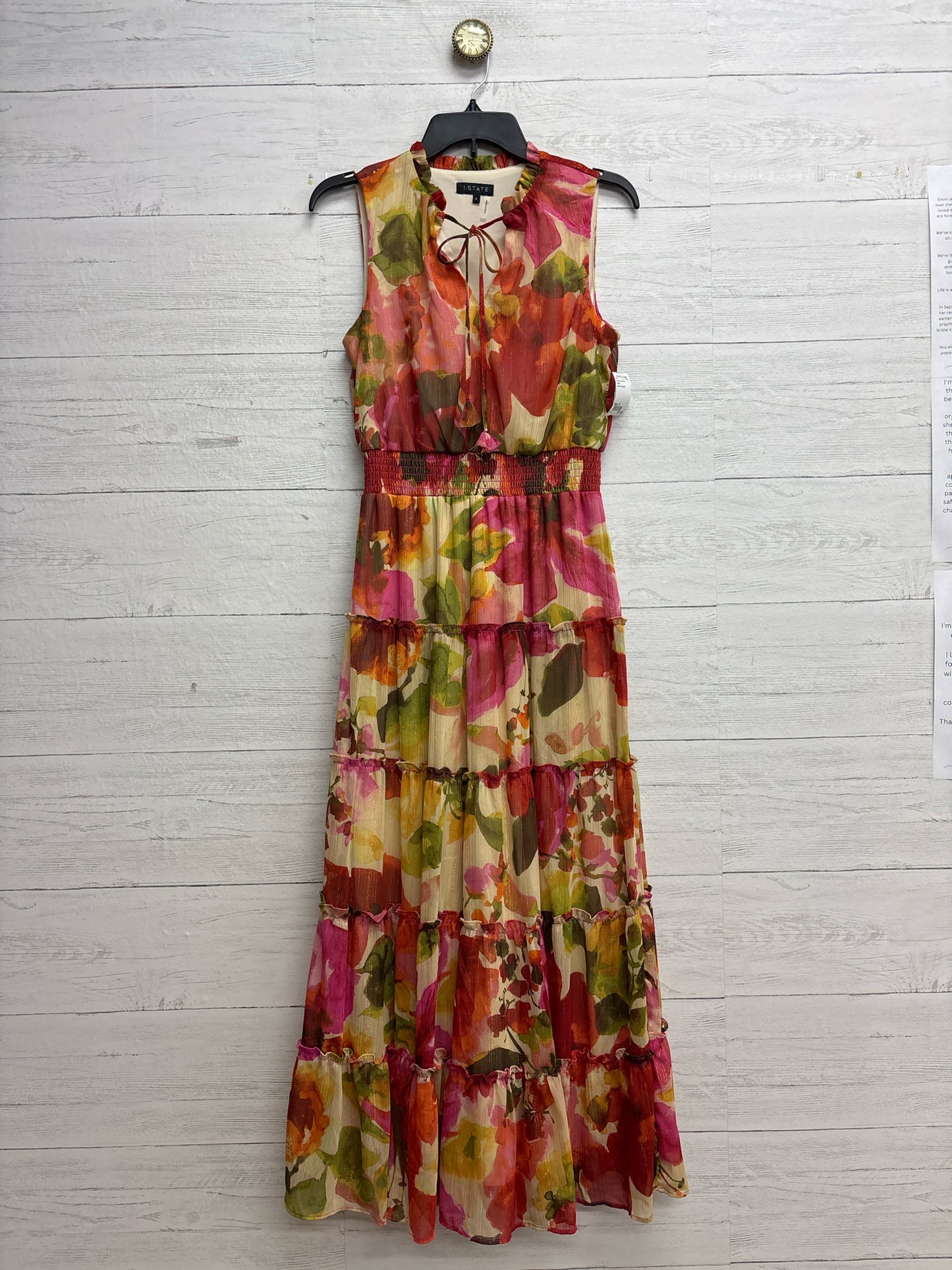 Size S 1.State green/orange/yell Dress/Evening Wear